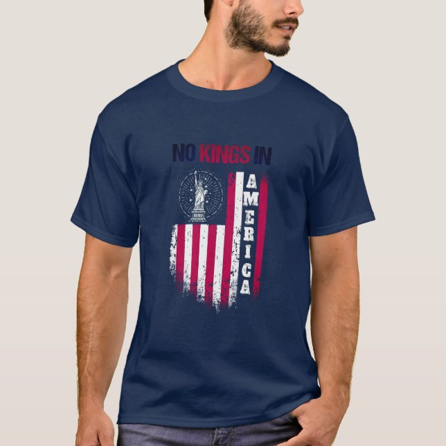 Inga kungar i Amerika T Shirt (Framsida)
