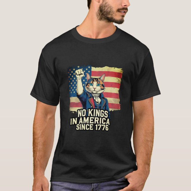 Inga kungar i Amerika T Shirt (Framsida)