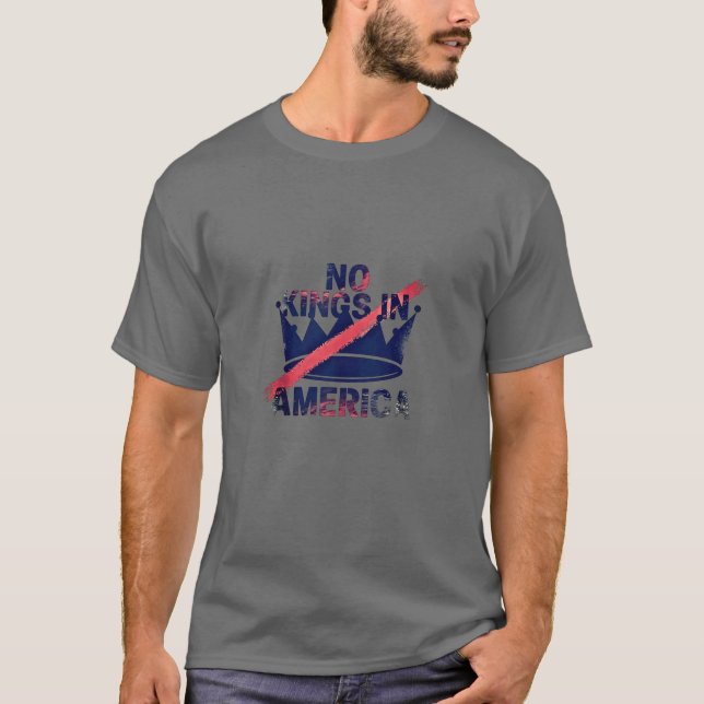 Inga kungar i Amerika T Shirt (Framsida)
