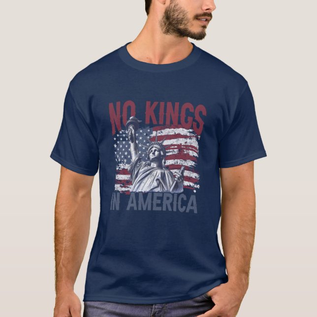 Inga kungar i Amerika T Shirt (Framsida)