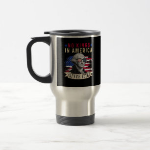 Inga kungar i Amerika USA Flagga Retro Cool Stil Resemugg
