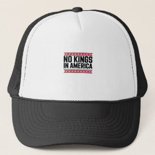 Inga kungar i Amerika USA Minimal ren Keps