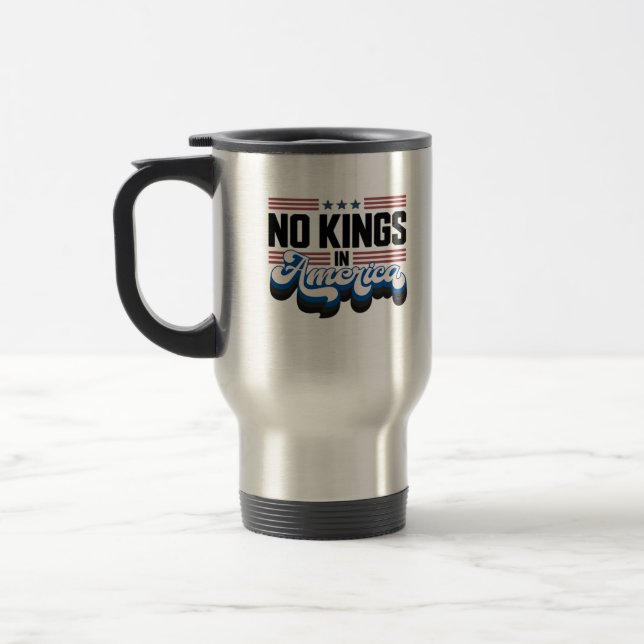 Inga kungar i Amerika USA Retro Klassiker Resemugg (Vänster)