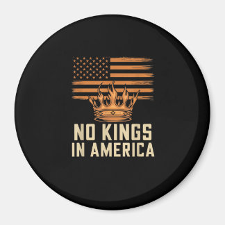 Inga kungar i Amerika USA:s självständighet Magnet