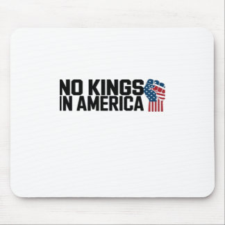 Inga kungar i Amerika USA Vintage-grafik Musmatta
