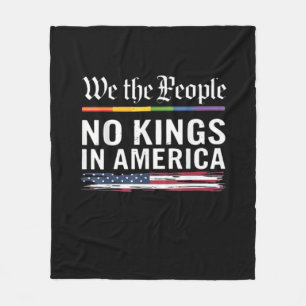 Inga kungar i Amerika Vi folket Politisk amerikans Fleecefilt