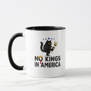 Inga kungar i Amerika Vi Folket Politisk Minimalis Mugg