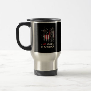 Inga kungar i Amerika Vintage politisk USA Flagga  Resemugg