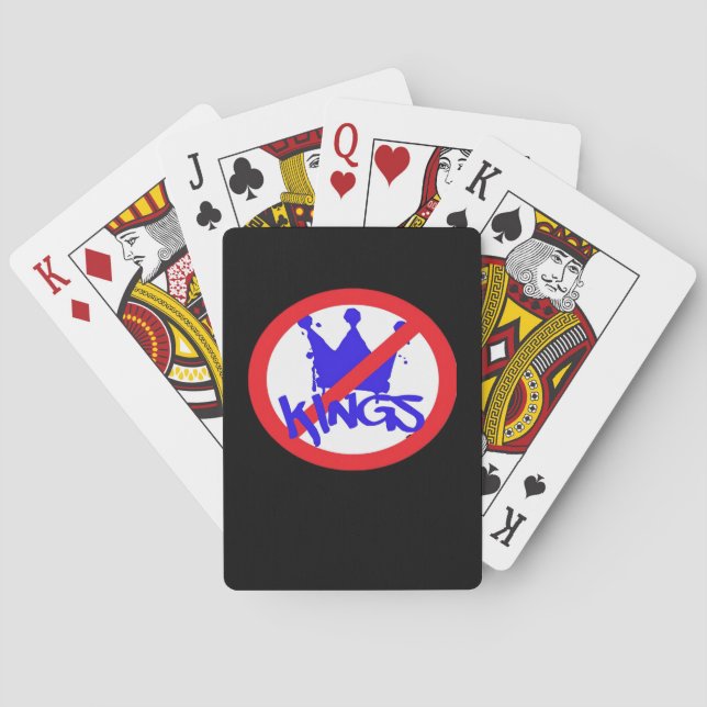Inga kungar i USA Classic Casinokort (Baksidan)