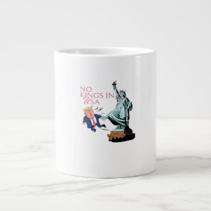 Inga kungar i USA-staty som sparkar ut Fump Classi Jumbo Mugg