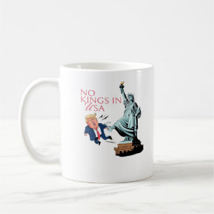 Inga kungar i USA-staty som sparkar ut Fump Classi Kaffemugg