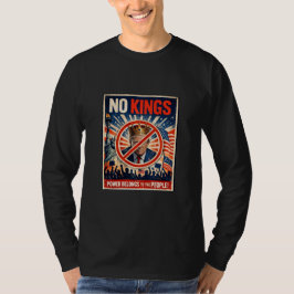 Inga kungar! Långärmad t-shirt