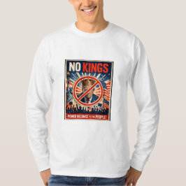 Inga kungar! Långärmad t-shirt