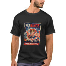 Inga kungar! Makt tillhör folket T-shirt