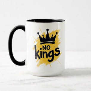 Inga kungar – makten till folket Design Mugg