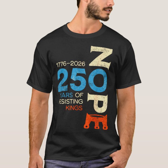 Inga kungar marsch 28 2026 protestskylt  t shirt (Framsida)