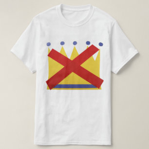 Inga kungar protestera motstå enas t shirt