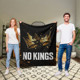 Inga kungar protesterar fleecefilt