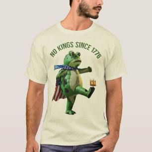 Inga kungar sedan 1776 Portland Groda   Sparkar Kr T Shirt