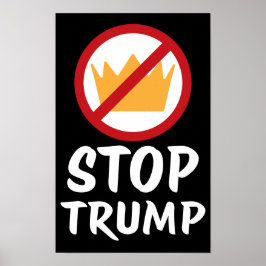 INGA KUNGAR STOPPAR TRUMP Anti-Trump | RYB | Prote Poster
