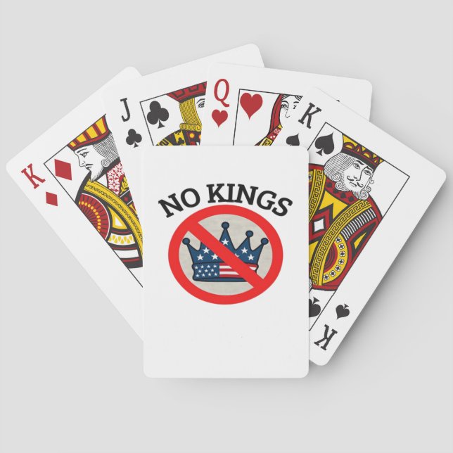 Inga kungar väsentlig kreativ stil casinokort (Baksidan)