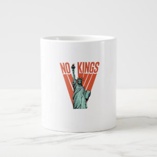 Inga kungars staty av protest amerikansk klassiker jumbo mugg