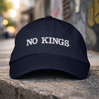 Inga Kungs Hatt Minimalistisk Påstående Streetwear Broderad Keps
