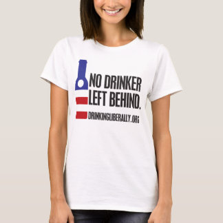Inga kvarlämnade kvinna för supare T-tröja T-shirt