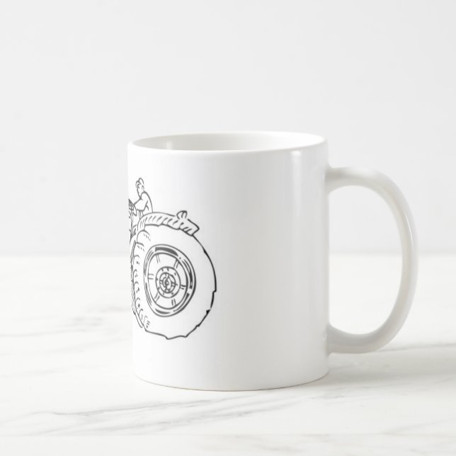 INGA LANTGÅRDAR, INGEN MAT! KAFFEMUGG (Höger)