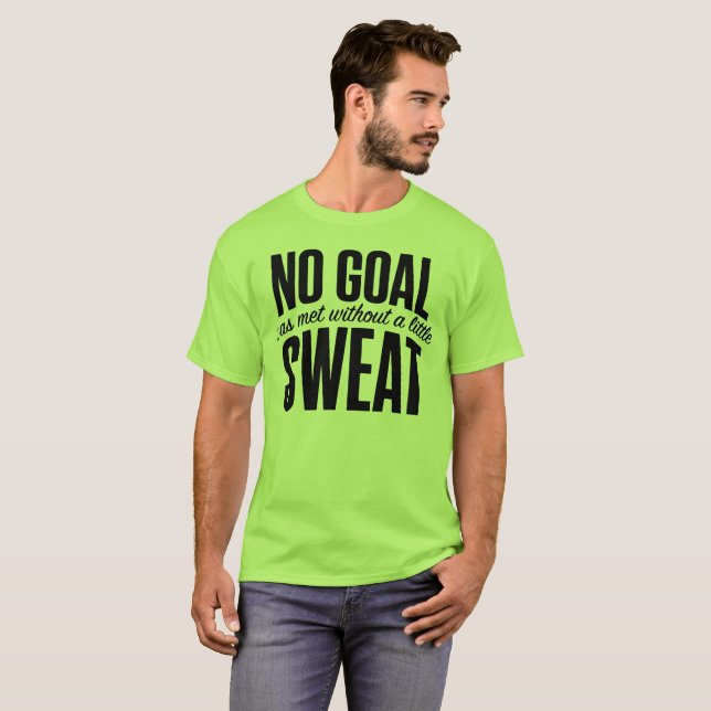 Inga mål uppnådda Minimalt ansvar och framgång Mi T Shirt (Hel framsida)