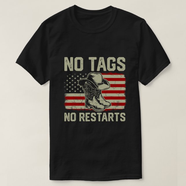 Inga Märkre - inga omstartsraddansar för Land Musi T Shirt (Design framsida)