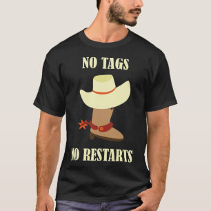 Inga Märkre - inga omvänder radavstötande Cowboy H T Shirt