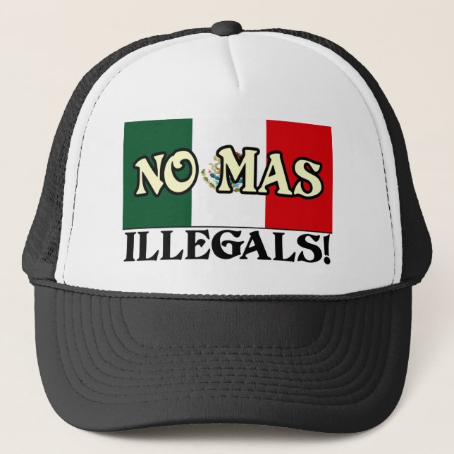 Inga Mas-Illegals Truckerkeps (Framsida)