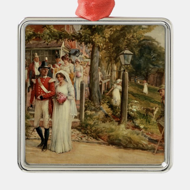 Inga men indiankrigaren förtjänar Fair'en Julgransprydnad Metall (Framsidan)