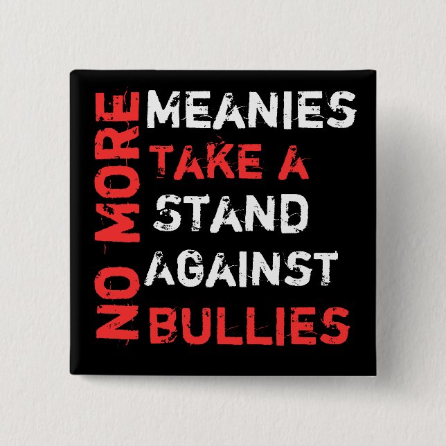 Inga mer Meanies knäppas Knapp (Framsida)