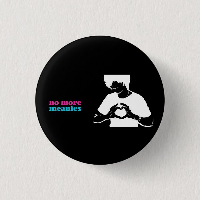 Inga mer Meanies knäppas Knapp (Framsida)
