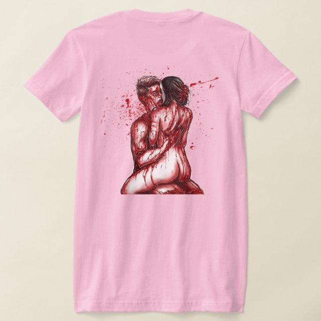 INGA MER TOXISKA MÄNNISKOR T-Shirt (Laydown Baksida)