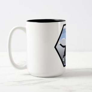 Inga missade dagar, januari-emblem Två-Tonad mugg