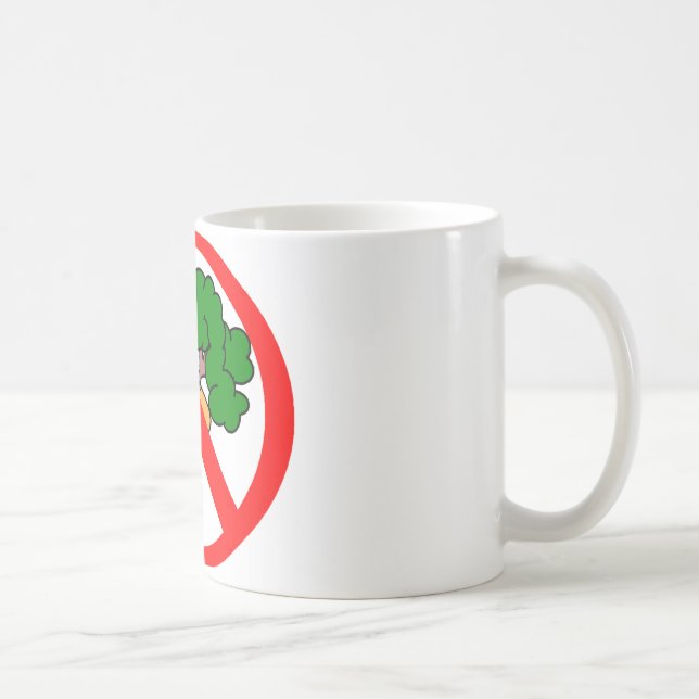 Inga morötter! kaffemugg (Höger)