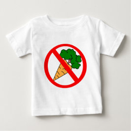 Inga morötter! t-shirt