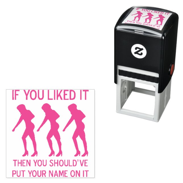 Inga Namn Frimärke Självfärgande Stämpel (In Situ)