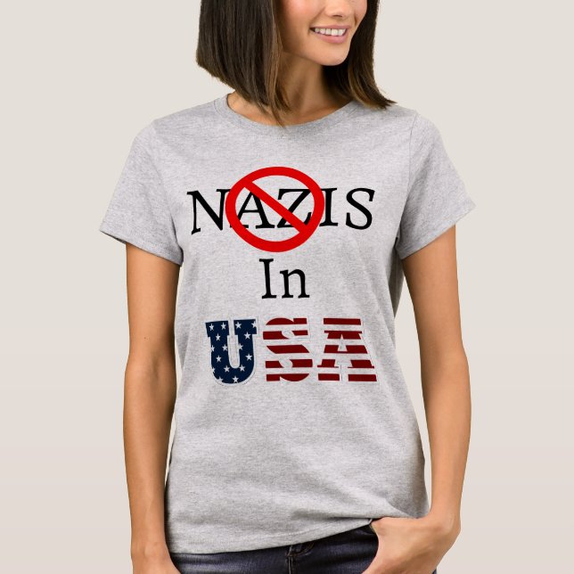 Inga Nazister T-Shirt (Framsida)