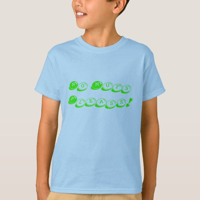 Inga nöt behar! tee shirt (Framsida)