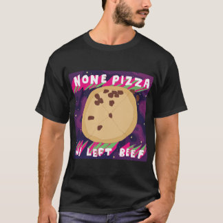 Inga nötkött för Pizza W/Left Tröja