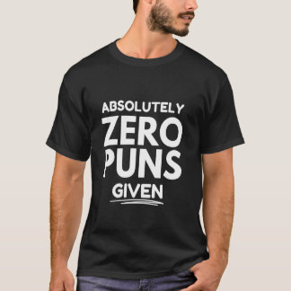 Inga ordlekar givna t shirt