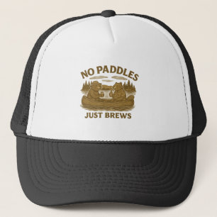 Inga Paddles bara brinner Funny Canoe Beavers Be Keps