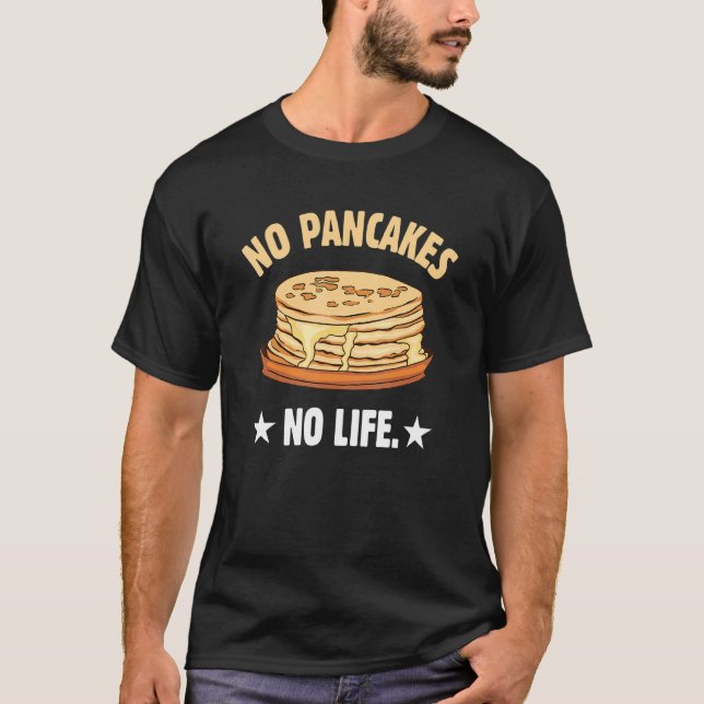 Inga pancakes t shirt (Framsida)