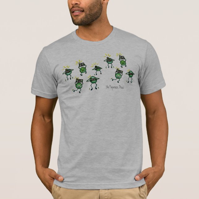 Inga Paparazziärtor, utslagsplats T Shirt (Framsida)