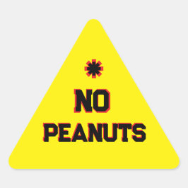 INGA PEANUTS TRIANGELFORMAT KLISTERMÄRKE