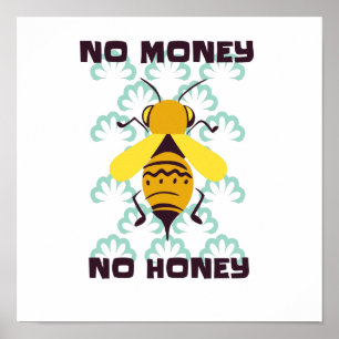 Inga pengar för honung poster